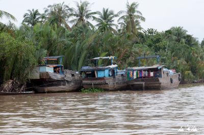 Unterwegs im Mekongdelta
