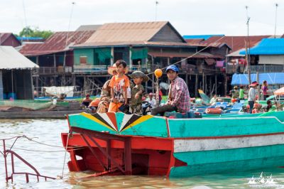 The Floating Villages am Tonle Sap
