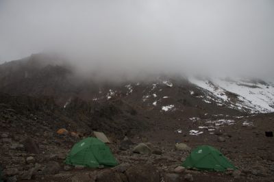 Barranco Camp - Arrow Glacier Camp
