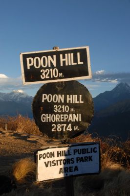 Ghorepani - Poon Hill - Tikhedhungga
