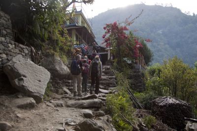 Tikhedhungga - Birethanti - Pokhara
