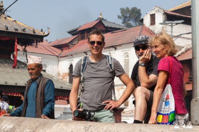 Unterwegs in Kathmandu
