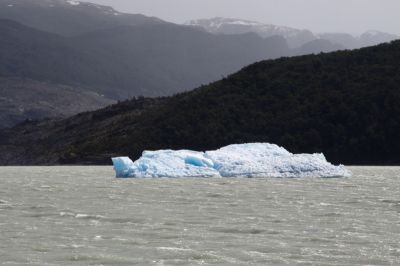 Torres del Paine Trekking: Erstes blaues Eis
